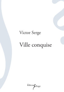 Victor Serge, Ville conquise, première de couverture.